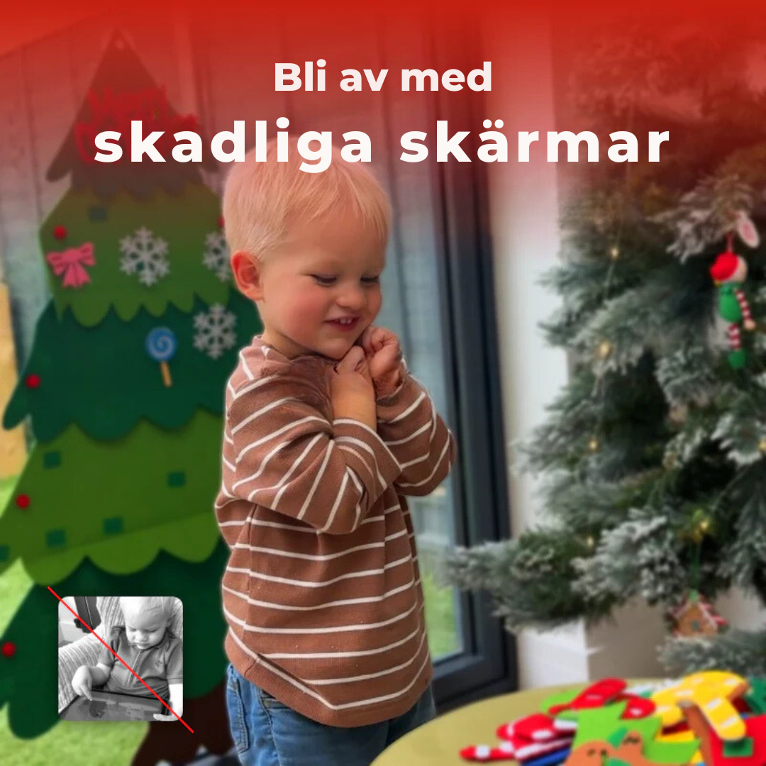 KnatteGran – Julgranen som lär och underhåller de små!