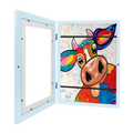Blå